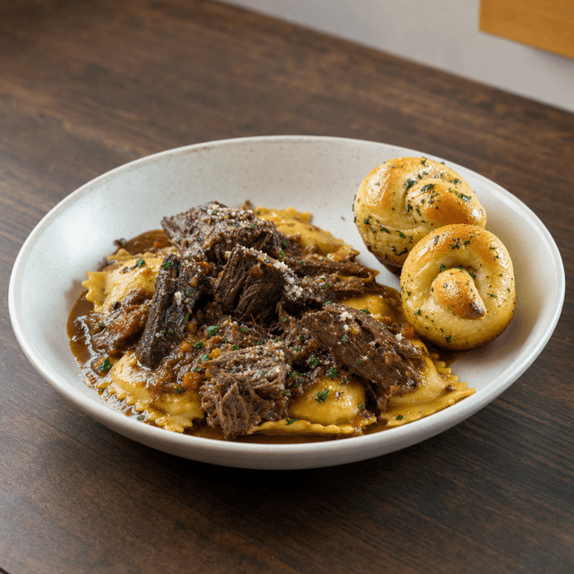 Ravioli Short Ribs
