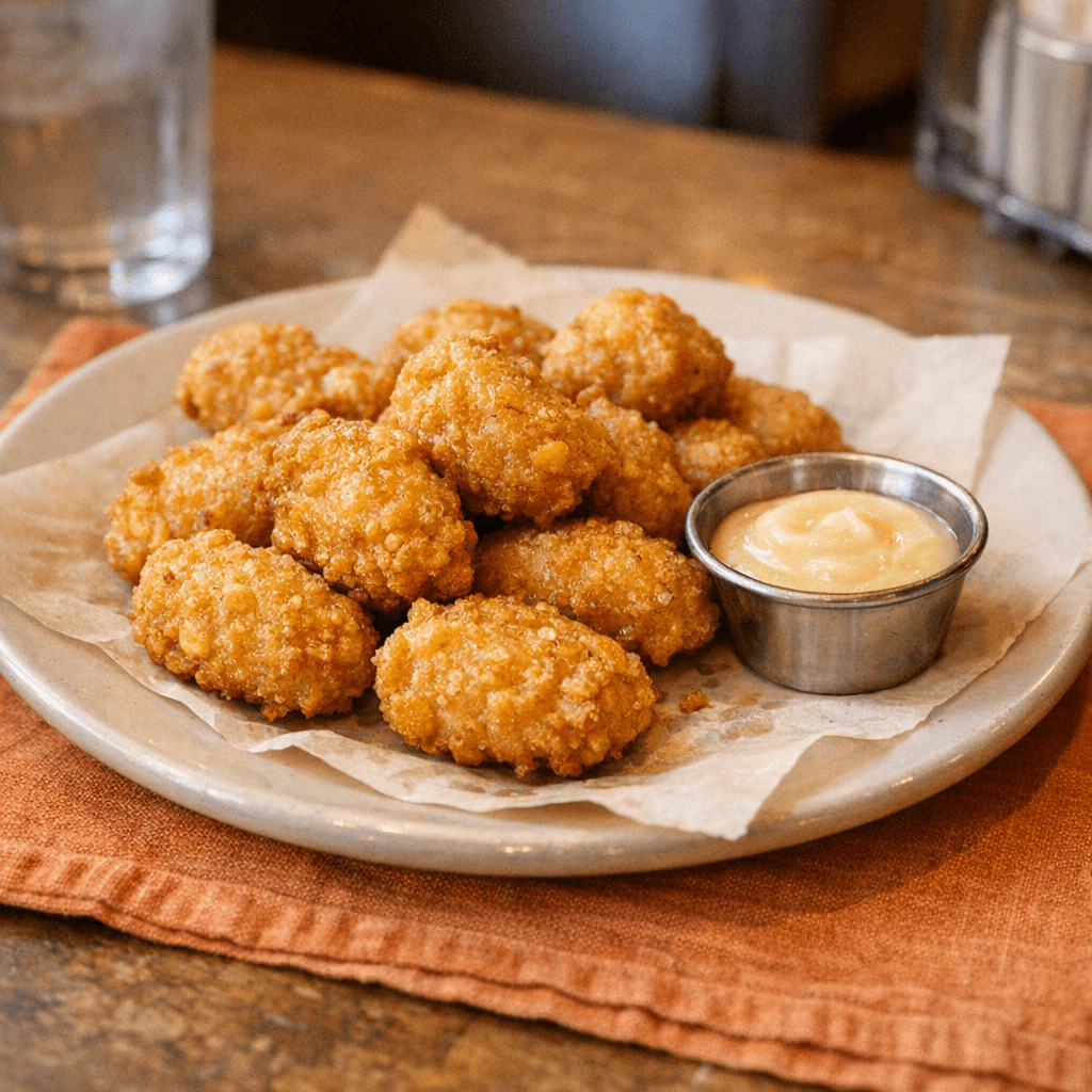 Sweet Corn Battered Nuggets